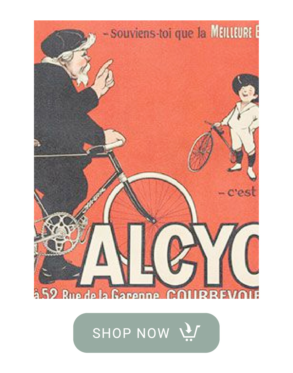 bicycle category of hattan art poster